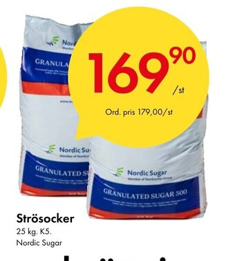 Snabbgross Strösocker erbjuda