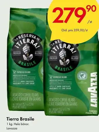 Snabbgross Tierra Brasile Lavazza erbjuda