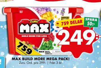 ÖoB Max Build More Mega Pack! erbjuda