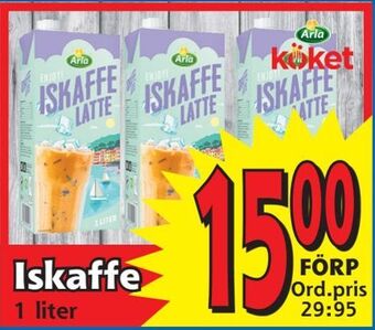 Supergrossen Iskaffe erbjuda