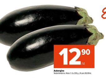 Coop Extra Aubergine erbjuda
