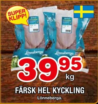 Nya Pulsen Färsk hel kyckling erbjuda