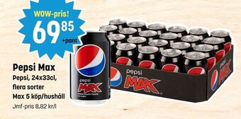 Pepsi max