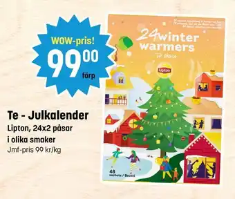 Te - julkalender