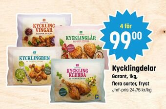 Eurocash Kycklingdelar erbjuda