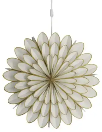 Clas Ohlson Adventsstjärna papp blomma 46 cm, northlight erbjuda