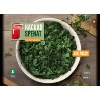 Willys Hackad spenat fryst erbjuda