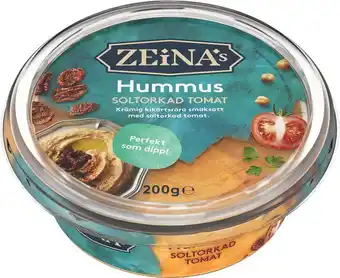 Hummus soltorkad tomat
