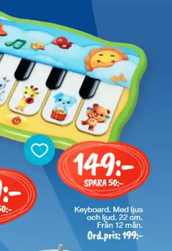 Bo Ohlsson Keyboard Med ljus erbjuda
