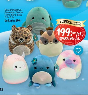 Leklust Squishmallows erbjuda
