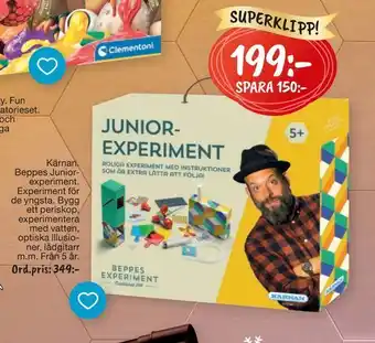 Leklust Kärnan. beppes junior experiment erbjuda