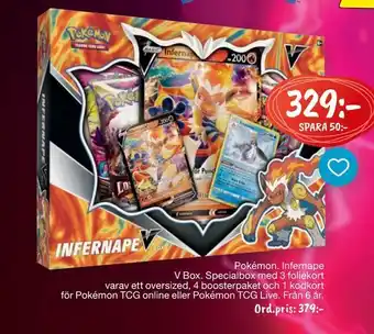 Leklust Pokémon. infernape v box erbjuda