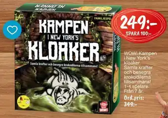 Leklust Wow! kampen i new york's kloaker erbjuda