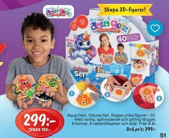 Aqua gelz. deluxe set