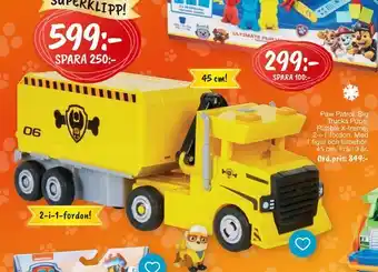 Leklust Paw patrol big trucks pups erbjuda