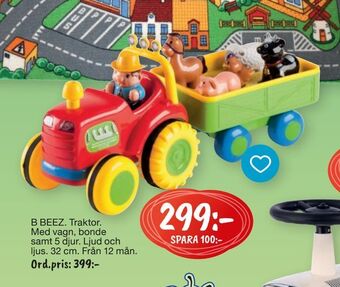 Leklust B beez traktor erbjuda