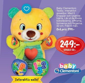 Leklust Baby clementoni erbjuda