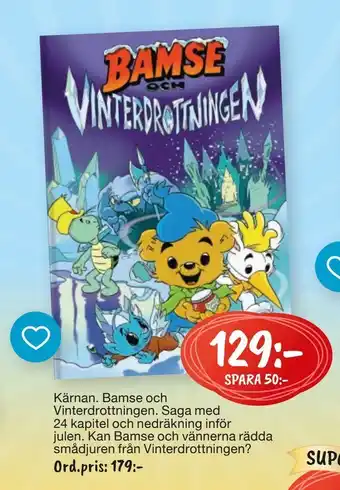 Leklust Kärnan. bamse och vinterdrottningen erbjuda