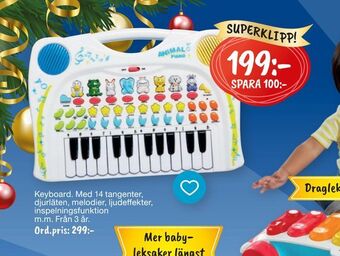 Leklust Keyboard erbjuda