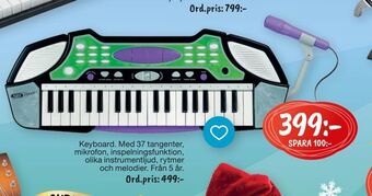 Leklust Keyboard erbjuda