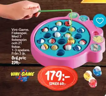 Vini- Game Fiskespel