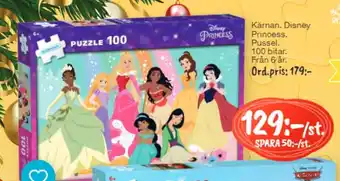 Bo Ohlsson Kärnan. Disney Princess Pussel erbjuda
