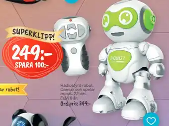 Bo Ohlsson Radiostyrd Robot erbjuda