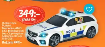 Dickie Toys. Polisbil Mercedes-AMG E43