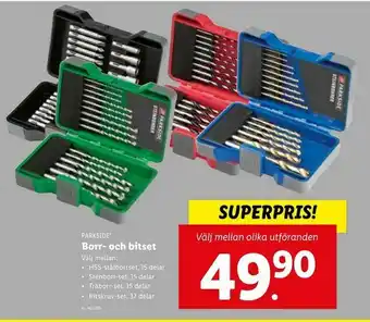 Lidl Borr- och bitset erbjuda