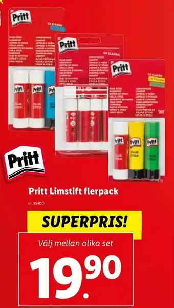 Pritt Limstift flerpack
