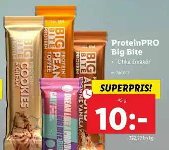 Lidl ProteinPRO Big Bite erbjuda