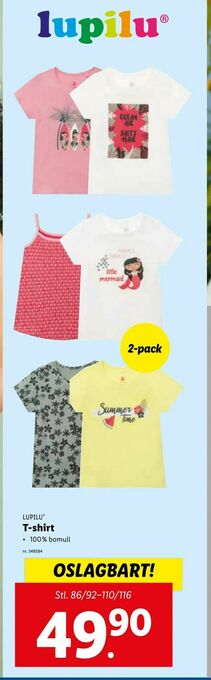 Lidl T-shirt erbjuda