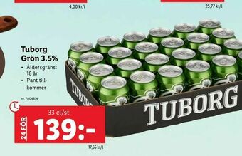 Tuborg Grön 3,5%