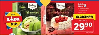 Lidl Frödinge Tårtor erbjuda