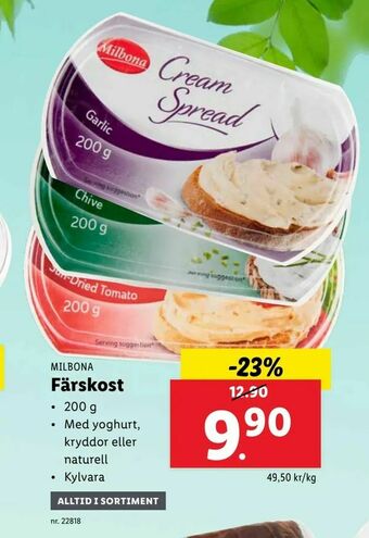 Lidl Färskost erbjuda