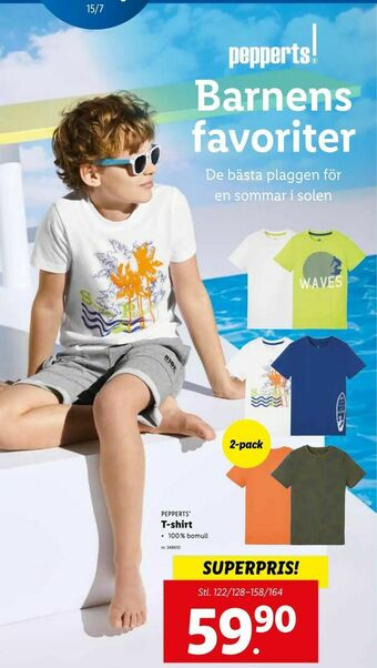 Lidl T-shirt erbjuda