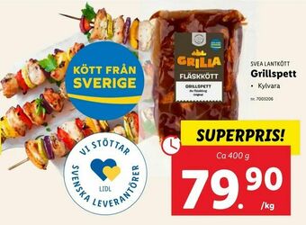 Lidl Grillspett erbjuda