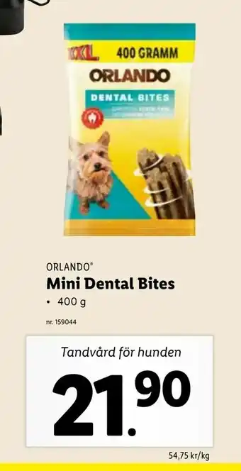 Lidl Mini Dental Bites erbjuda