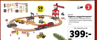 Lidl Tågbana, Byggarbetsplats erbjuda