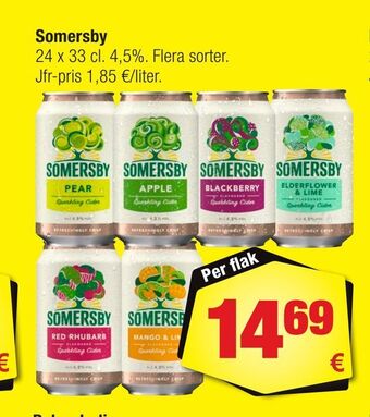 Calle Somersby erbjuda
