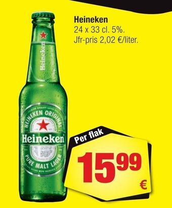 Calle Heineken erbjuda