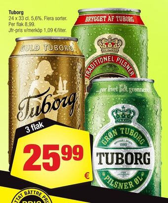 Calle Tuborg erbjuda