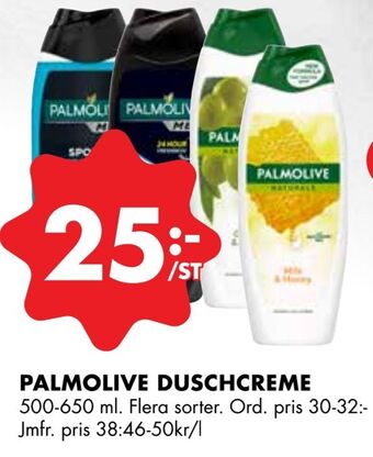 ÖoB Palmolive duschcreme erbjuda