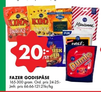 ÖoB Fazer godispåse erbjuda