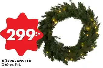 ÖoB Dörrkrans led erbjuda