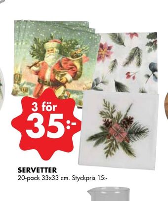 ÖoB Servetter erbjuda