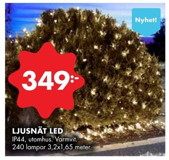 ÖoB Ljusnät led erbjuda