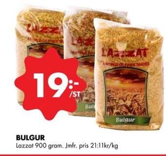 ÖoB Lazzat bulgur erbjuda