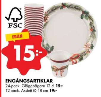 ÖoB The pink stuff engångsbestick/servis erbjuda