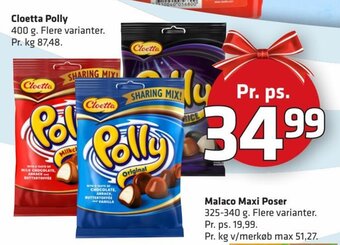 Fleggaard Cloetta Polly erbjuda